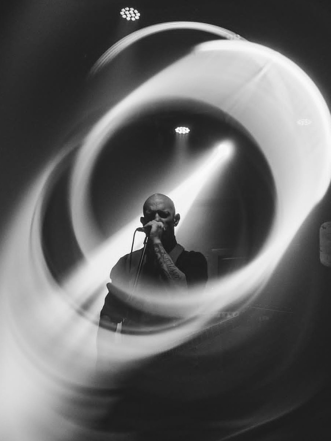 Brian: Contortion vocalist Brian performing live